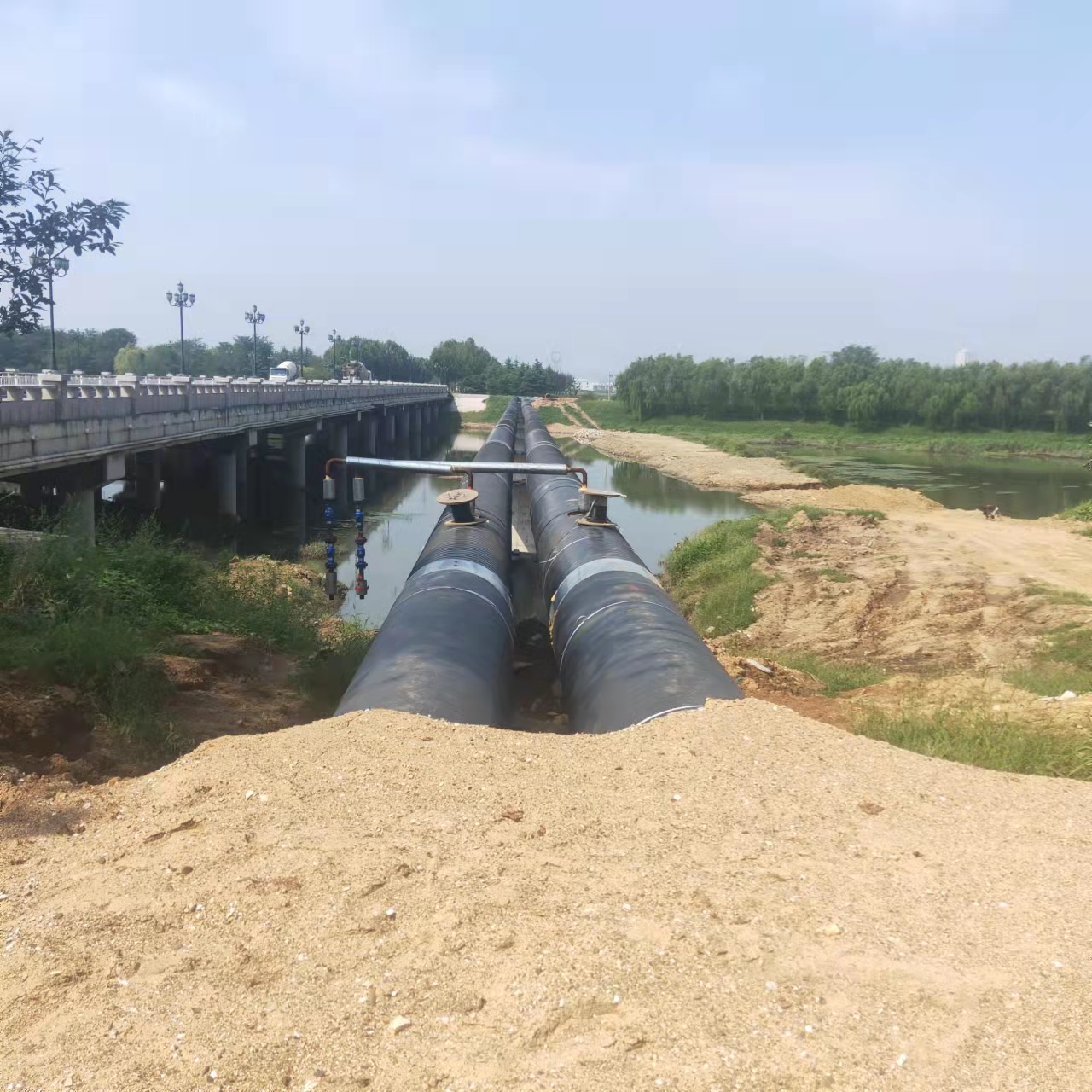 邢台管道物理脉冲清洗输油管道清洗